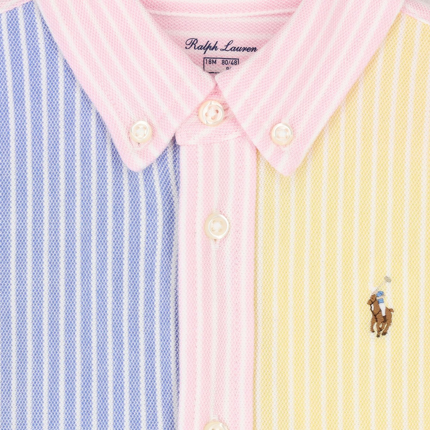 طقم شورت اولاد من القطن مخطط , 1, hi-res