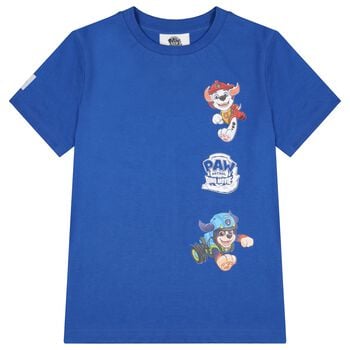Boys Blue Paw Patrol T-Shirt