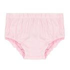 Baby Girls Pink Tulle Dress, 1, hi-res