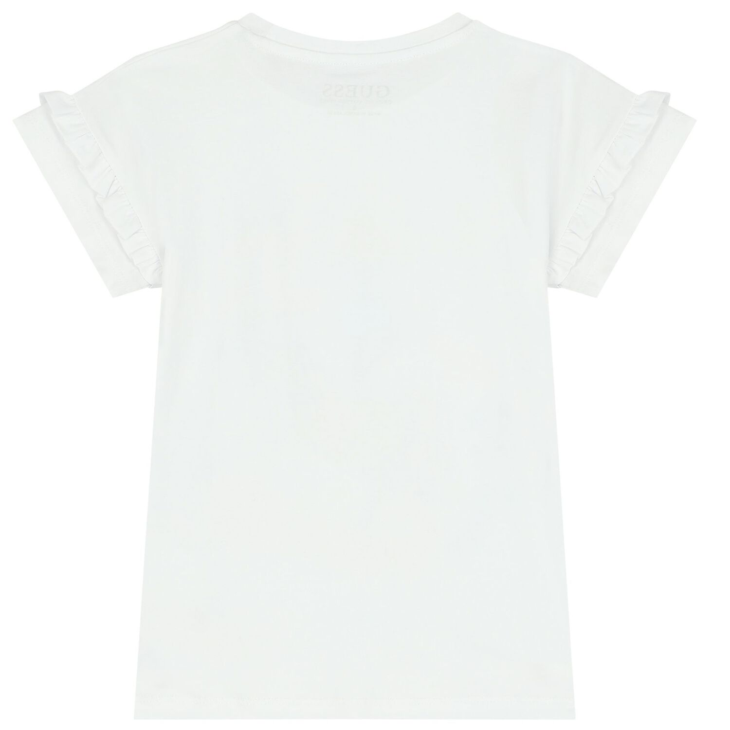 Girls White Logo T-Shirt, 1, hi-res image number null