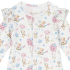 Baby Girls White Azalia Babygrow, 1, hi-res