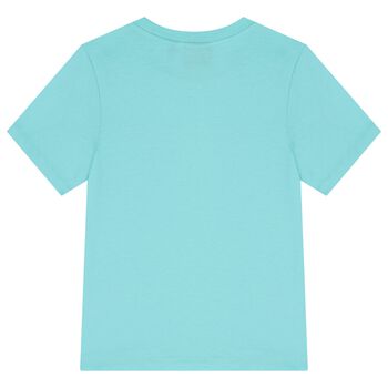 Boys Aqua Logo T-Shirt