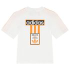 Boys White & Green Logo Shorts Set, 1, hi-res