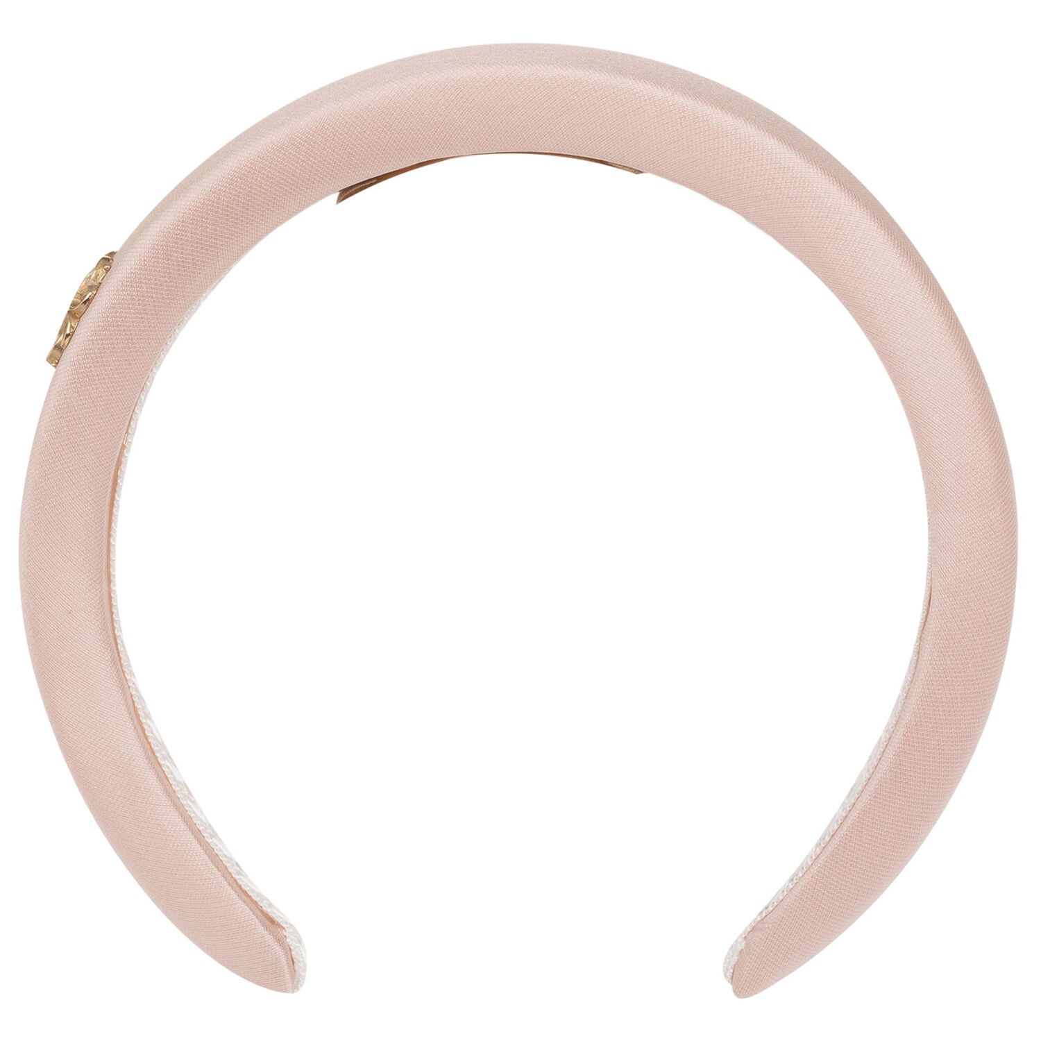 Girls Pink Logo Padded Headband, 1, hi-res