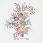 Girls White Floral Logo T-Shirt, 1, hi-res