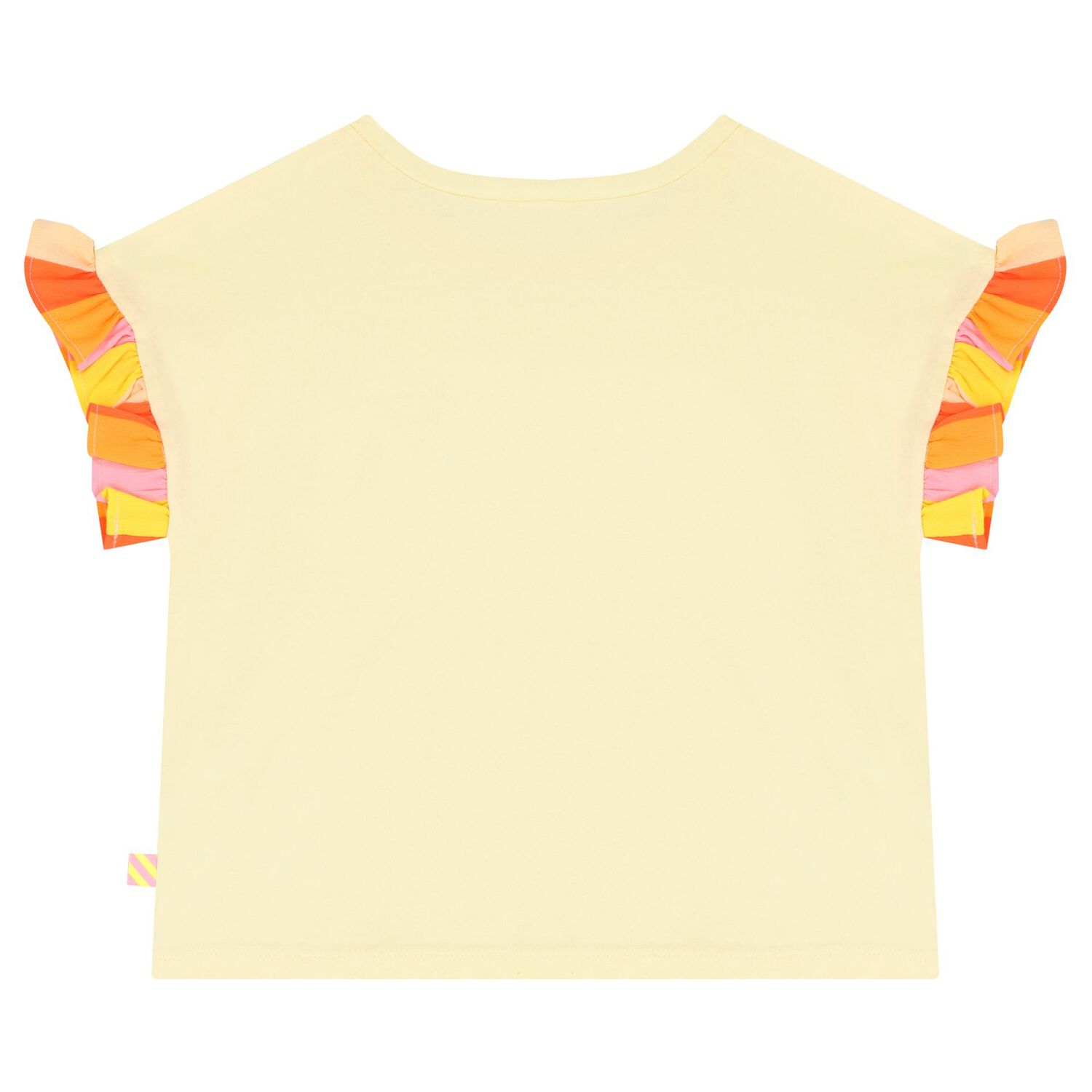 طقم شورت بنات باللون الأصفر والبرتقالي والوردي, 1, hi-res image number null