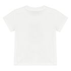 Younger White Teddy Bear Logo T-Shirt, 1, hi-res