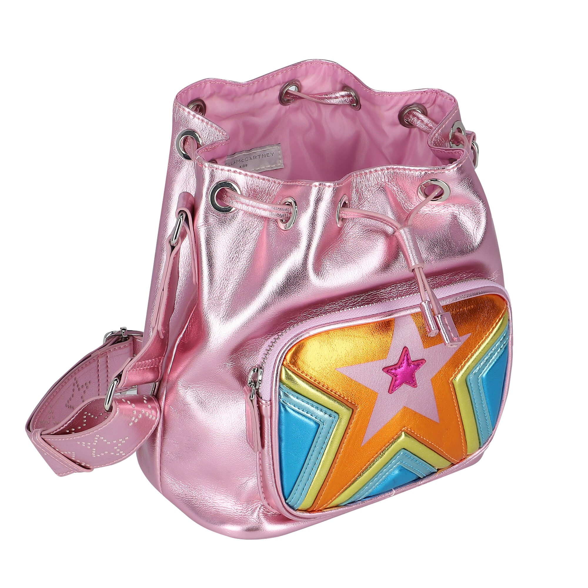 Stella McCartney Girls Pink Star Handbag | Junior Couture USA