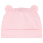 Baby Girls Pink Teddy Bear Logo Babygrow Gift Set, 5, hi-res