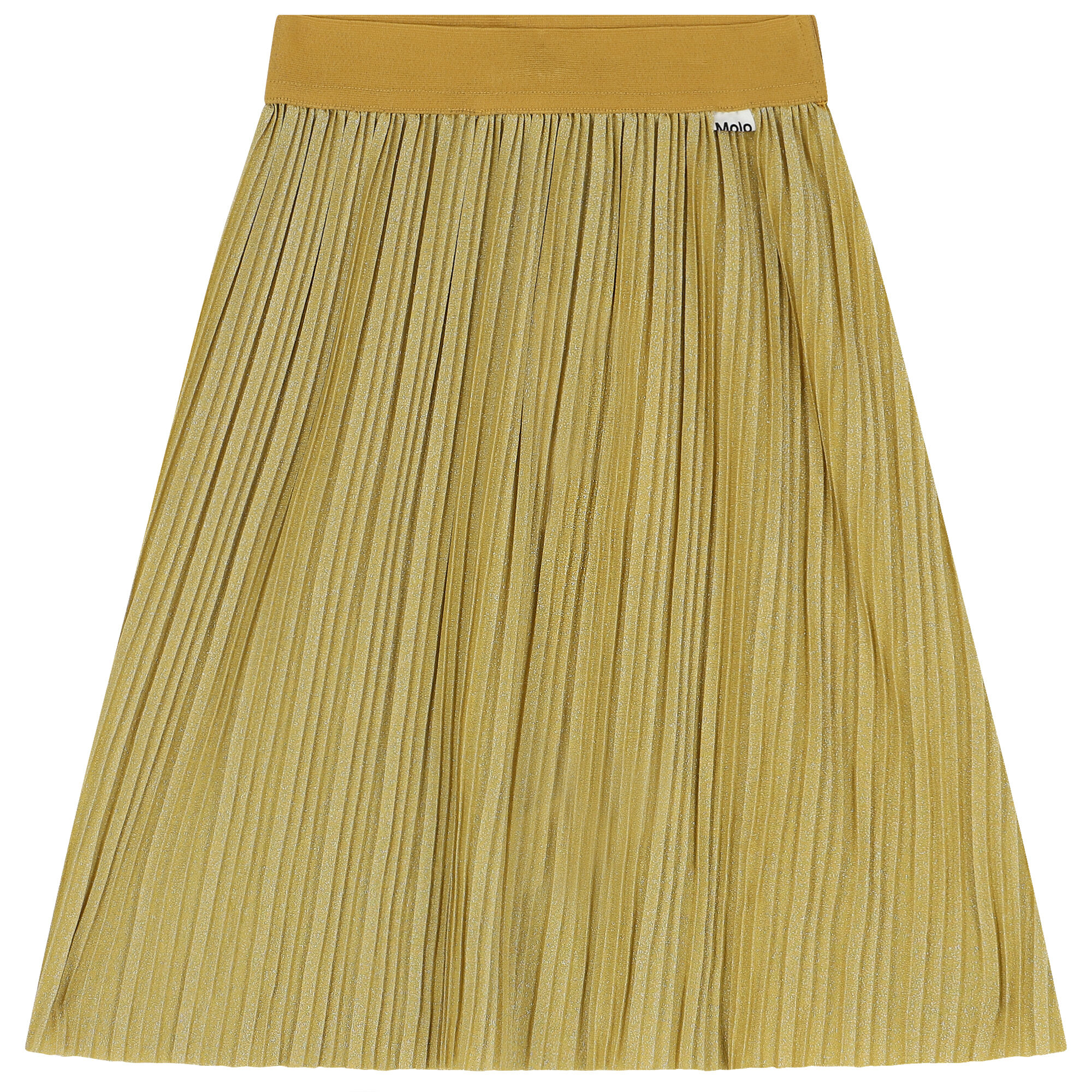 MOLO Girls Gold Pleated Skirt Junior Couture Australia