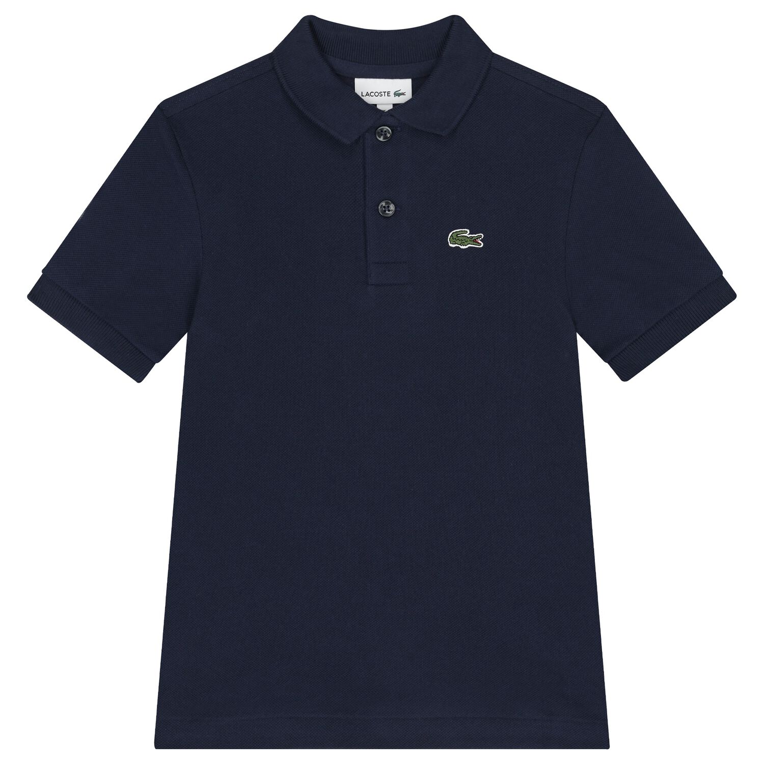 Boys Navy Blue Logo Polo Shirt, 3, hi-res image number null