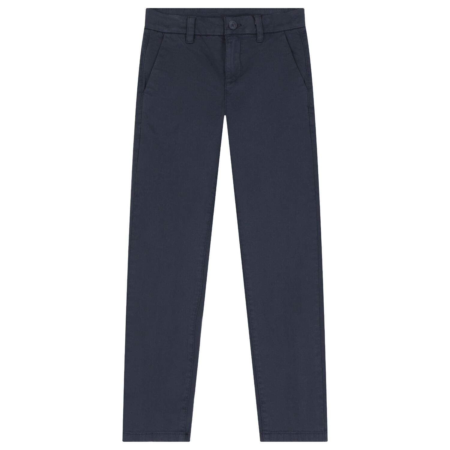 Boys Navy Blue Trousers, 2, hi-res