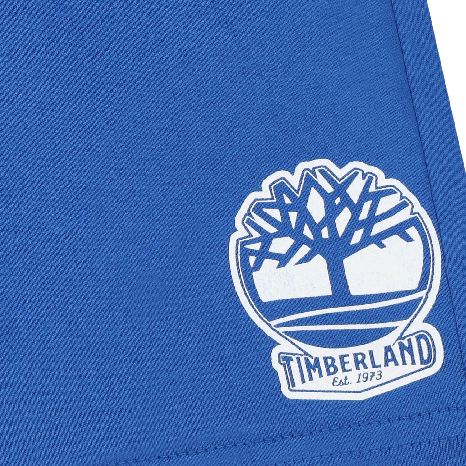 Boys White & Blue Logo Shorts Set, 1, hi-res image number null