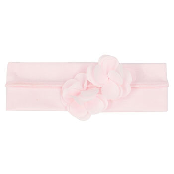 Baby Girls Pink Flower Headband