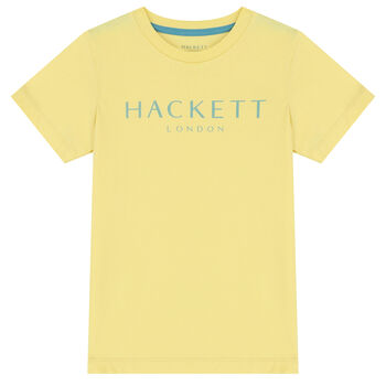 Boys Yellow Logo T-Shirt