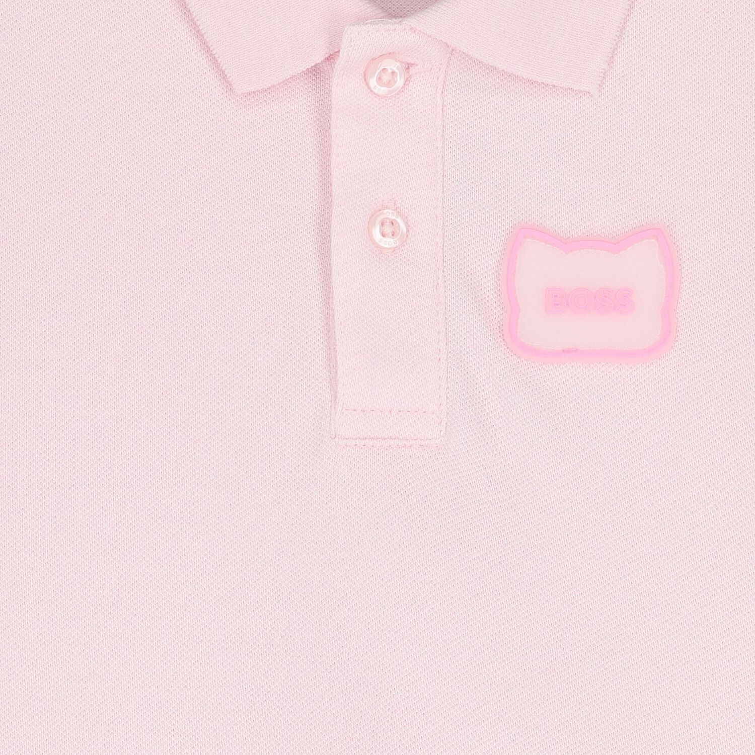Baby Girls Pink Logo Polo Dress, 1, hi-res