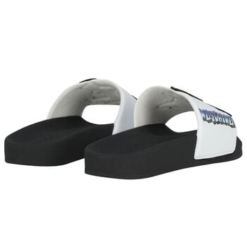 Black & White Teddy Bear Logo Sliders