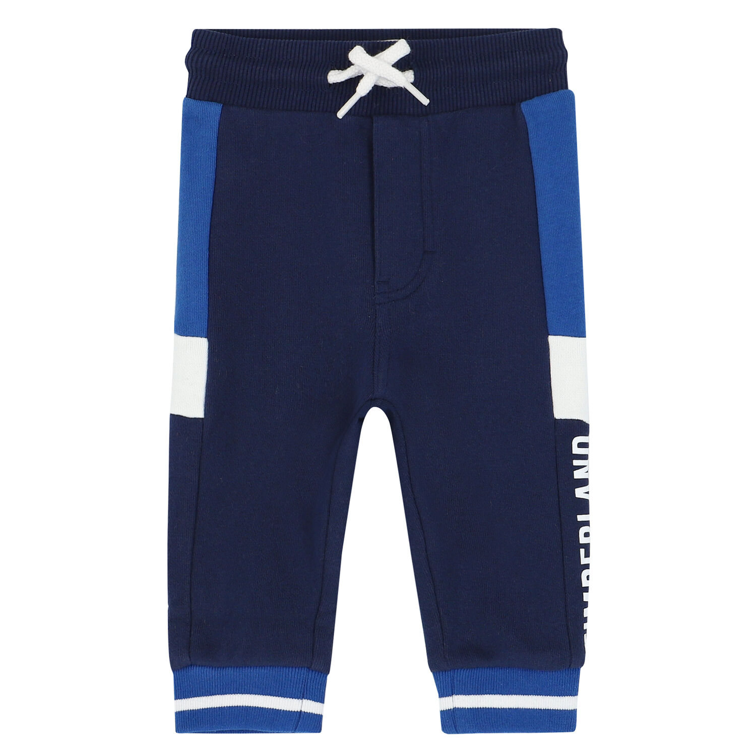 Younger Boys Navy Logo Joggers, 1, hi-res image number null