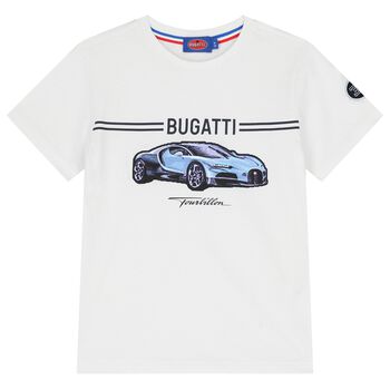 Boys White Logo T-Shirt