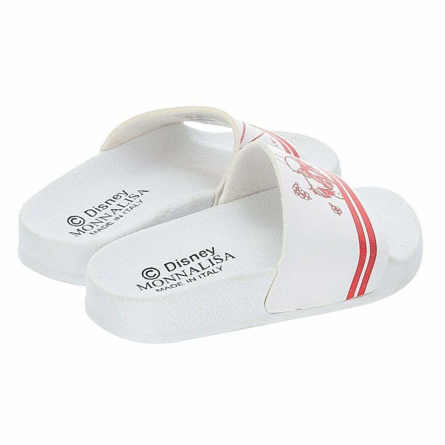 Girls White & Red Disney Sliders, 1, hi-res