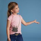 Girls Pink Bag T-Shirt, 1, hi-res