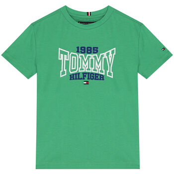 Boys Green Logo T-Shirt