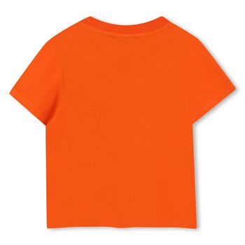 Younger Orange Tiger Logo T-Shirt