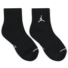 Black Jordan Logo Socks ( 3-Pack ), 1, hi-res