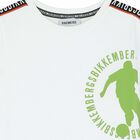 Boys White Logo T-Shirt, 1, hi-res