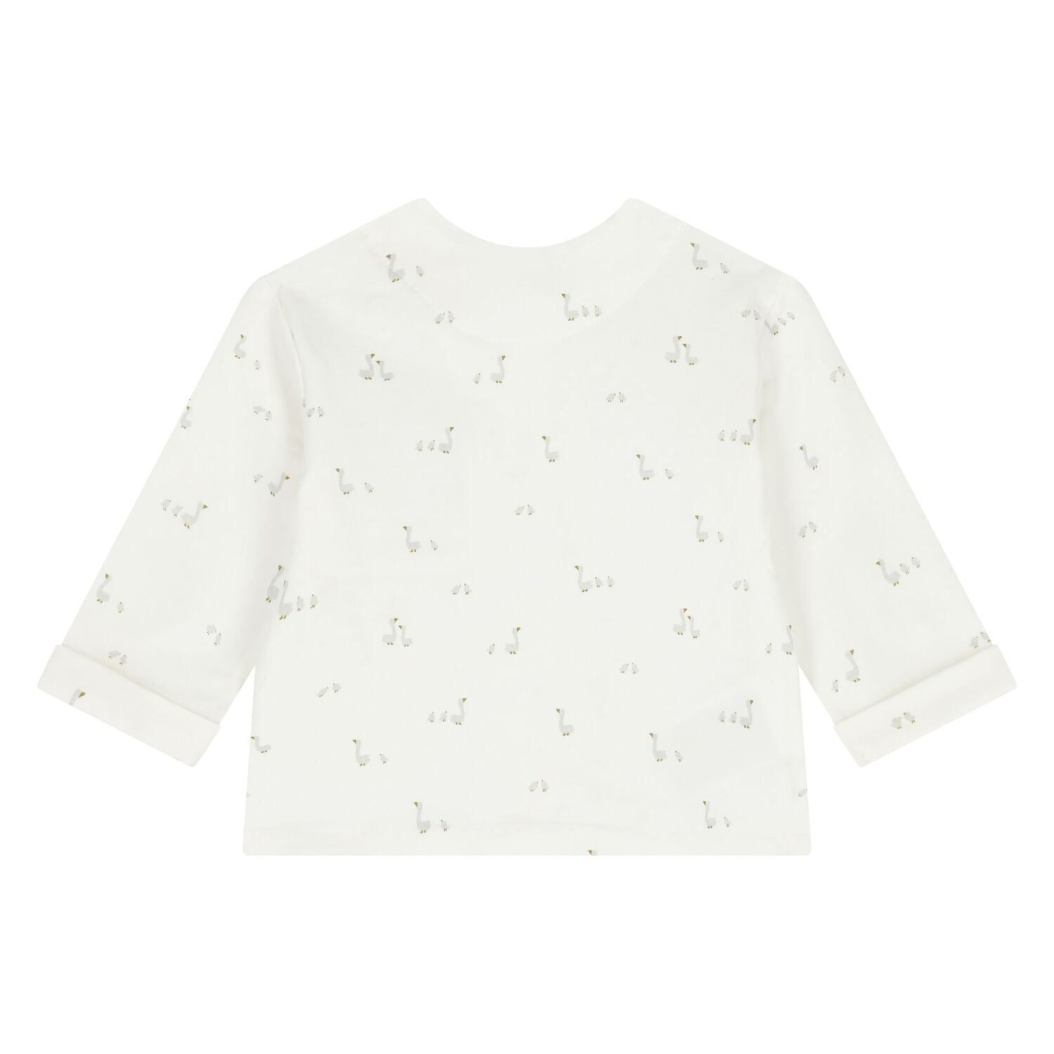 Ivory & Grey Baby Tracksuit Set ( 3 Piece ), 1, hi-res