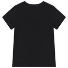 Black Teddy Bear Logo T-Shirt, 6, hi-res