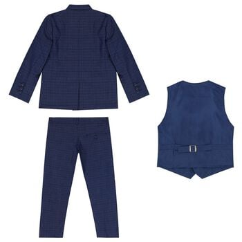 Boys Blue Suit Set