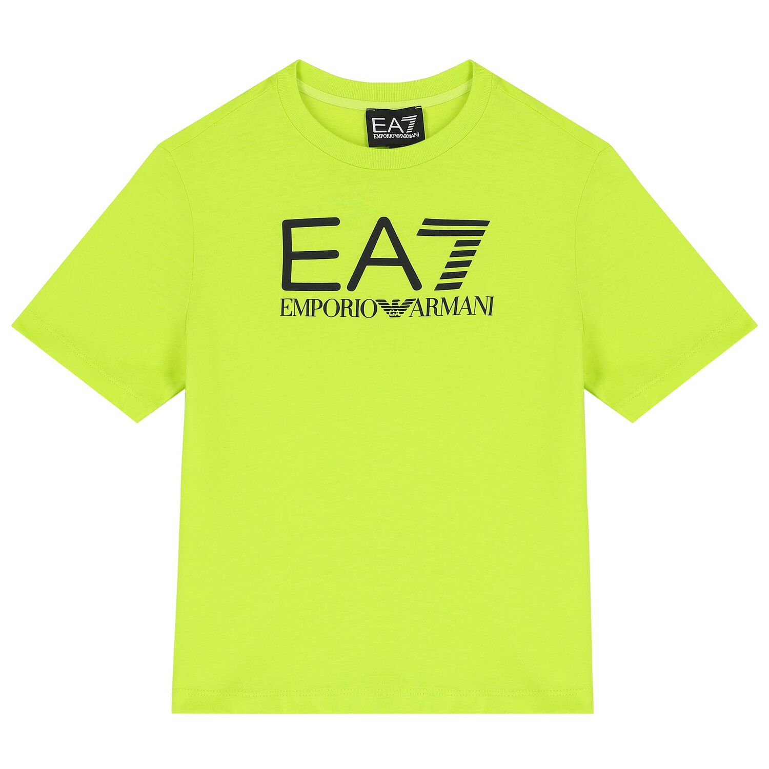 طقم أولاد شورت بالشعار باللون الأخضر نيون والأسود, 3, hi-res image number null