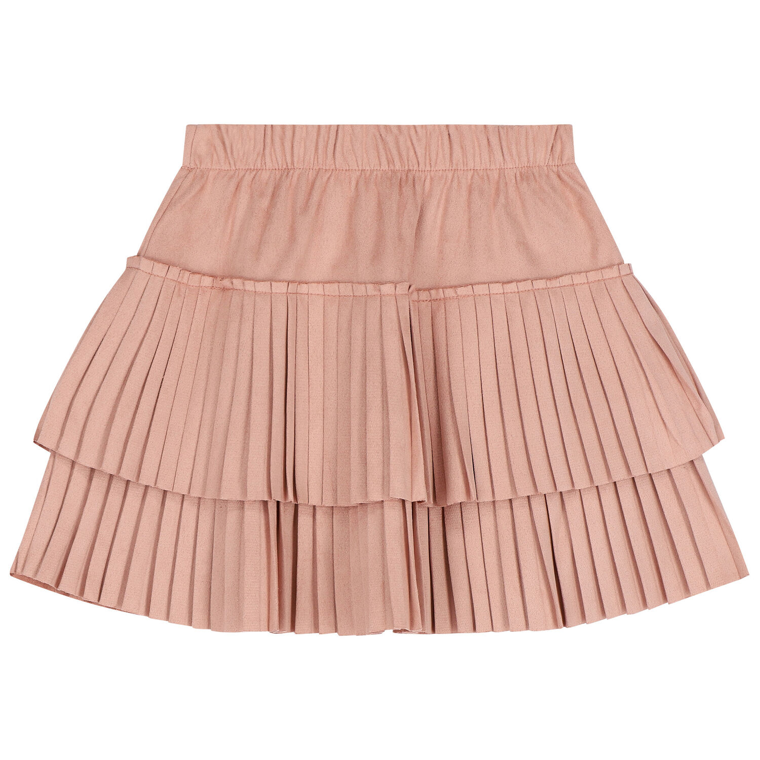 Girls Pink Pleated Skirt, 2, hi-res image number null