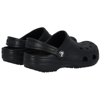 Black Classic Clogs Sandals