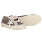 Girls Silver & Ivory Embellished  Trainers, 1, hi-res