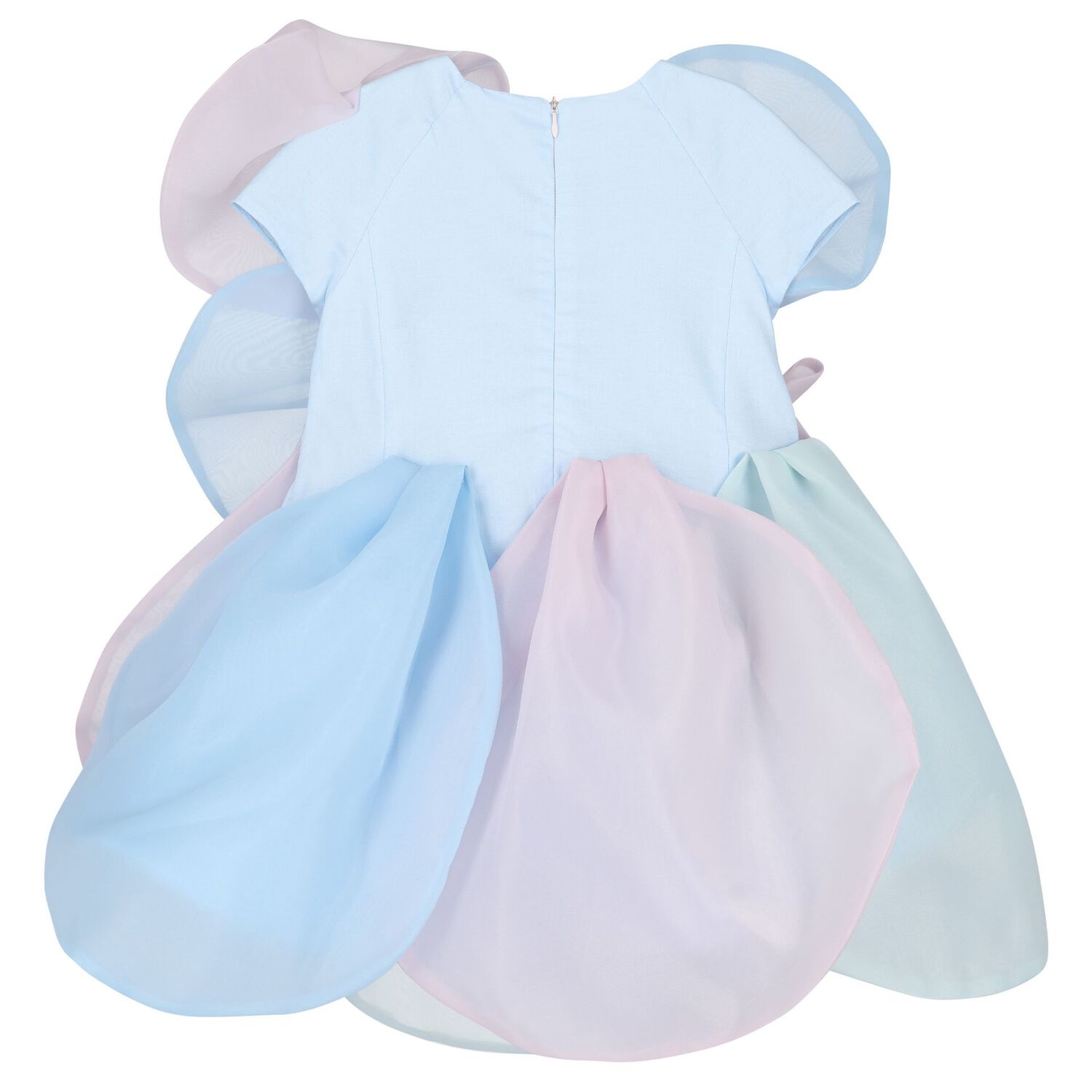 Girls Multi-Coloured Flower Dress, 1, hi-res image number null