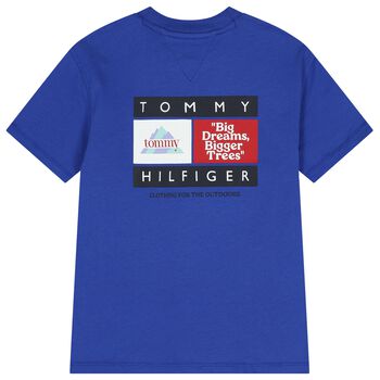 Boys Blue Logo T-Shirt