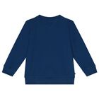 بدلة رياضية أولاد بالشعار باللون الأزرق, 2, hi-res