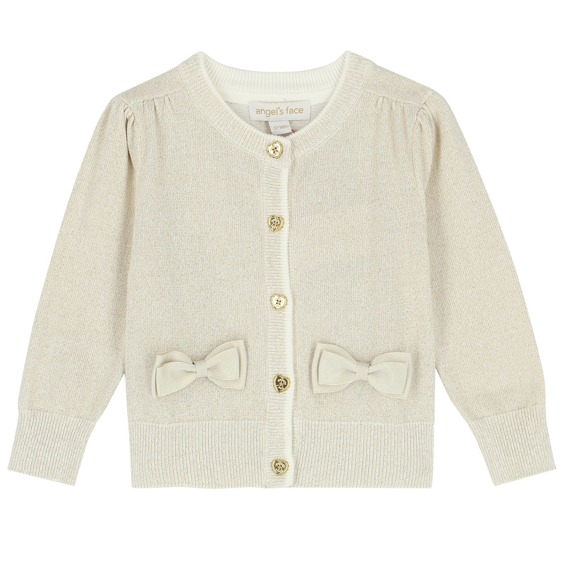 Childrens gold discount cardigan
