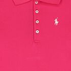 Girls Pink Logo Polo Dress, 2, hi-res