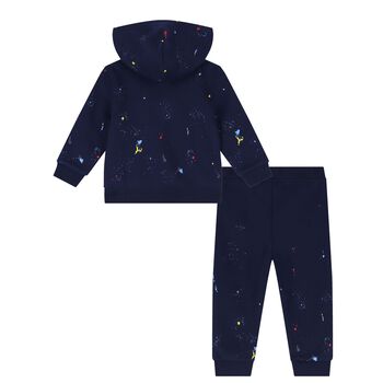 Baby Boys Navy Tracksuit