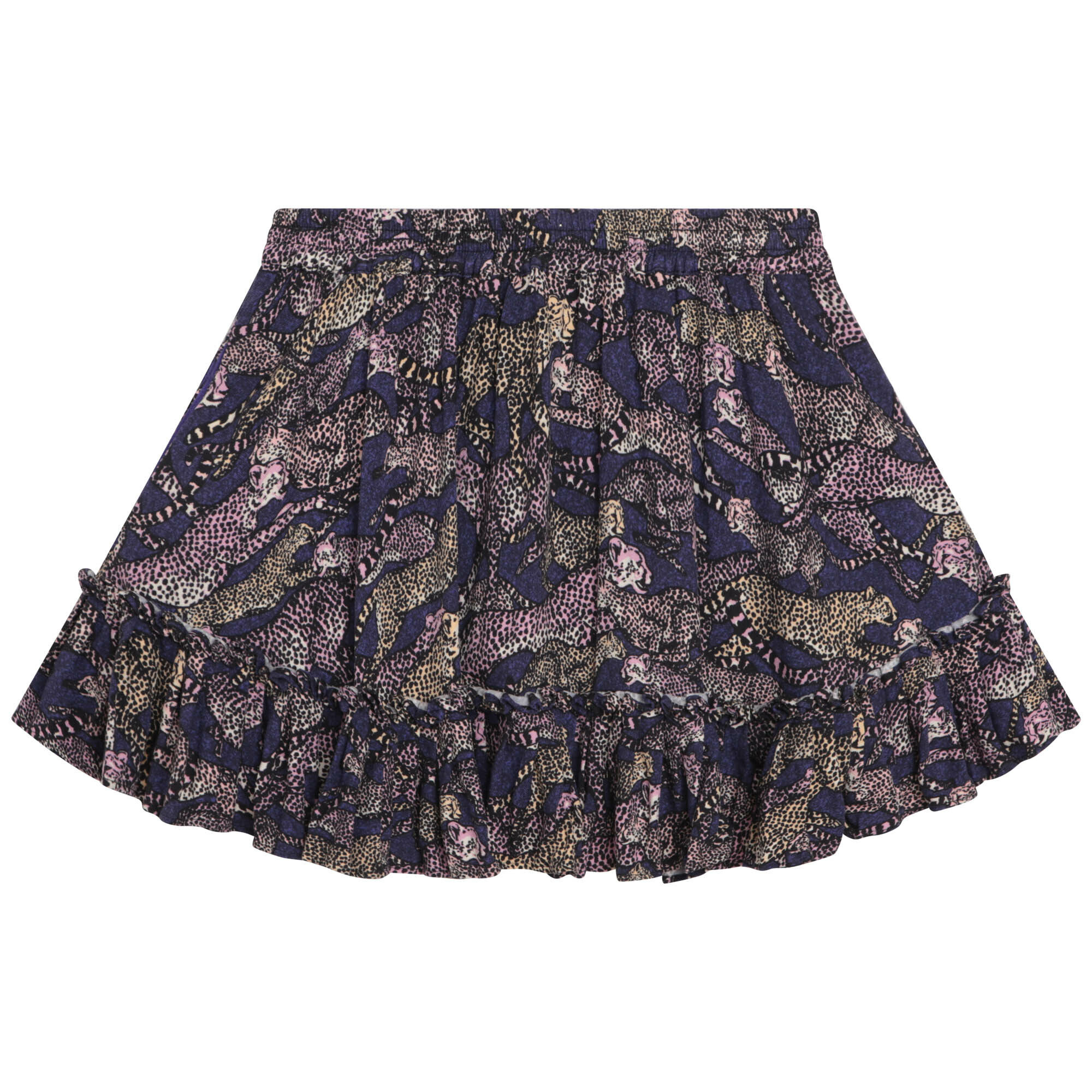 2025人気No.1の Logo Cheetah Purple Girls KIDS KENZO Skirt USA Couture Junior | アイドル