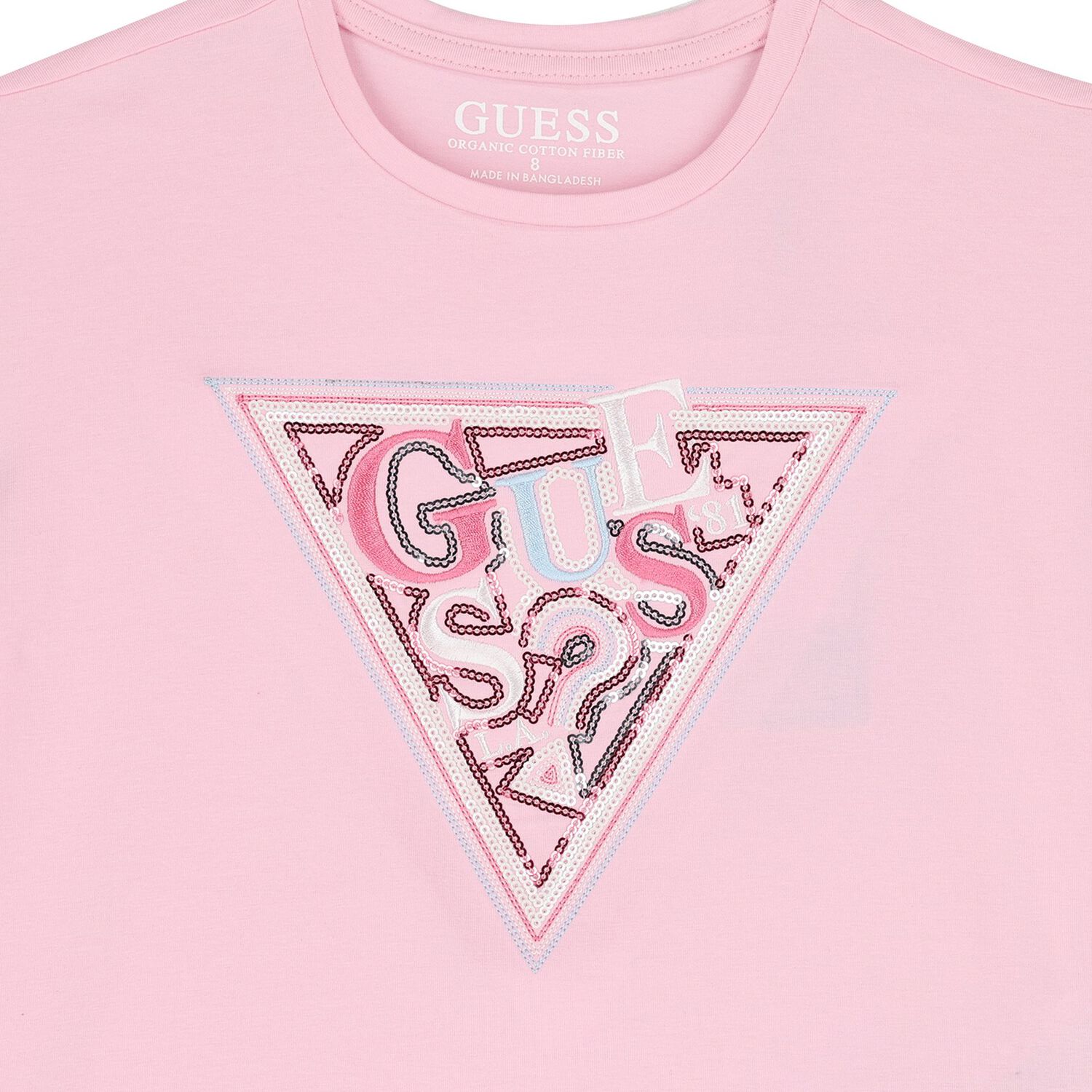 Girls Pink Logo T-Shirt, 2, hi-res