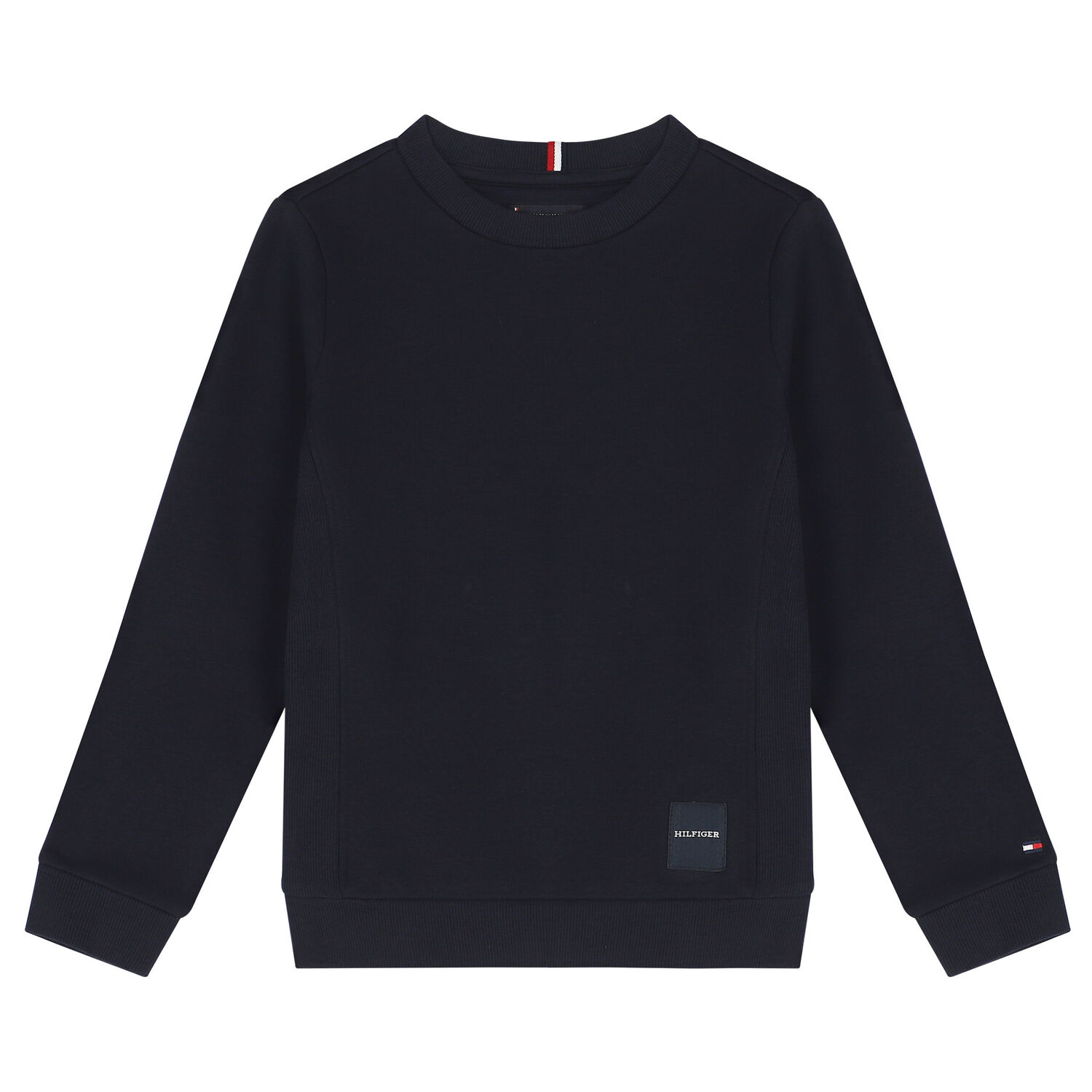 Boys Navy Blue Logo Tracksuit, 1, hi-res