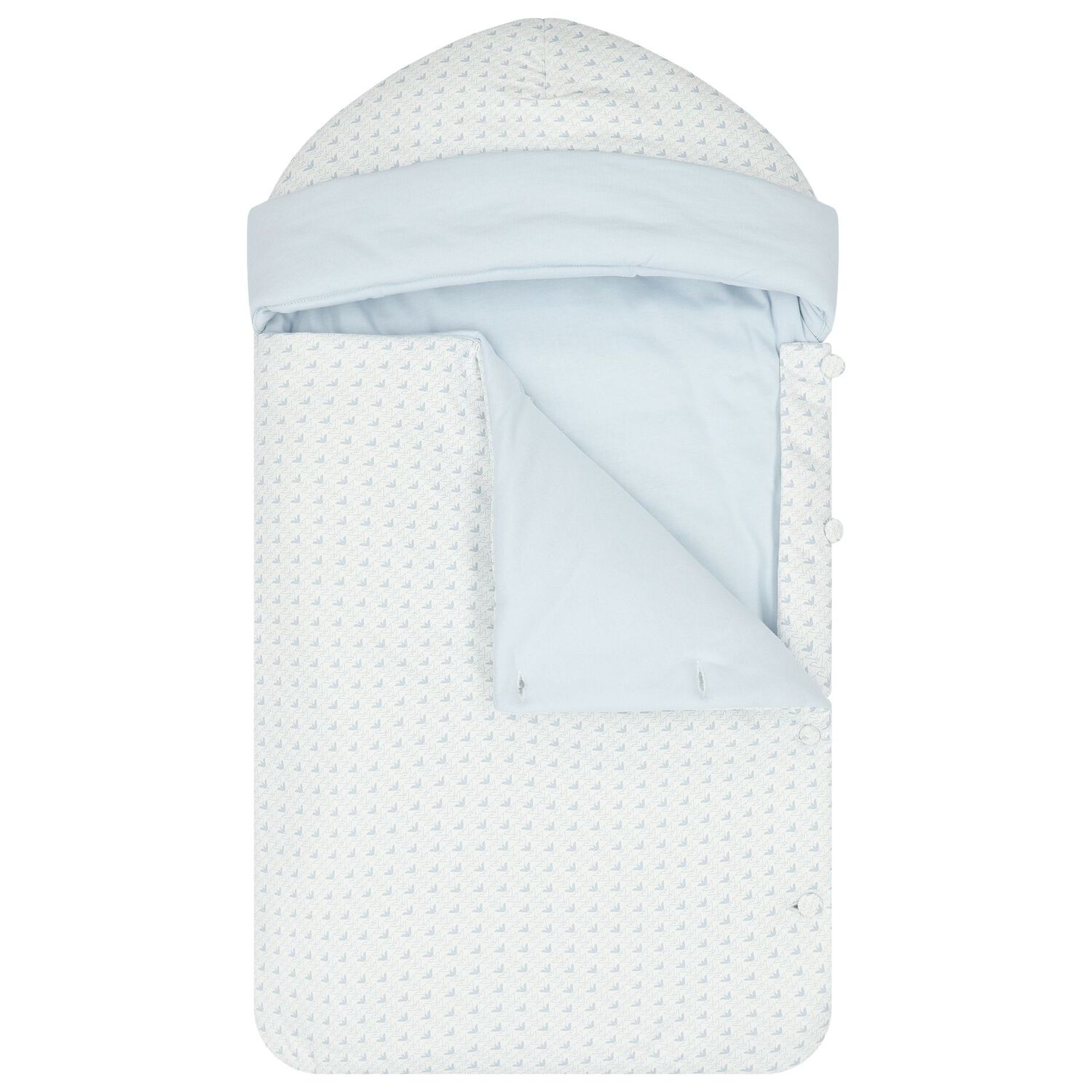 Baby Boys Blue Logo Nest, 1, hi-res