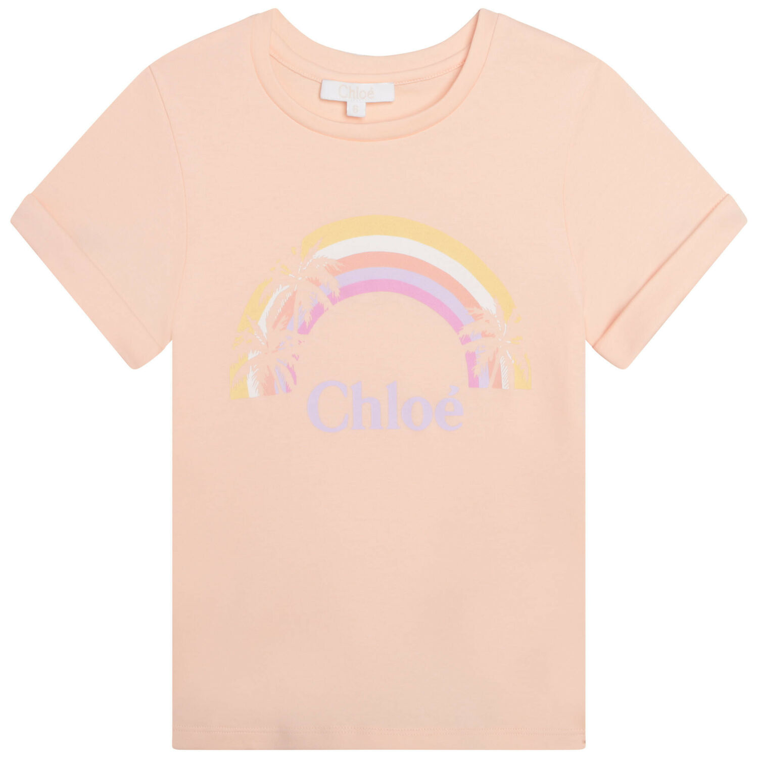 Girls Pink Logo T-Shirt, 1, hi-res image number null