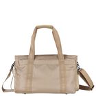 Beige Logo Baby Changing Bag, 1, hi-res