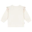 Younger Girls Ivory Trousers Set, 1, hi-res