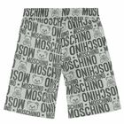 Boys Grey Logo Shorts, 1, hi-res